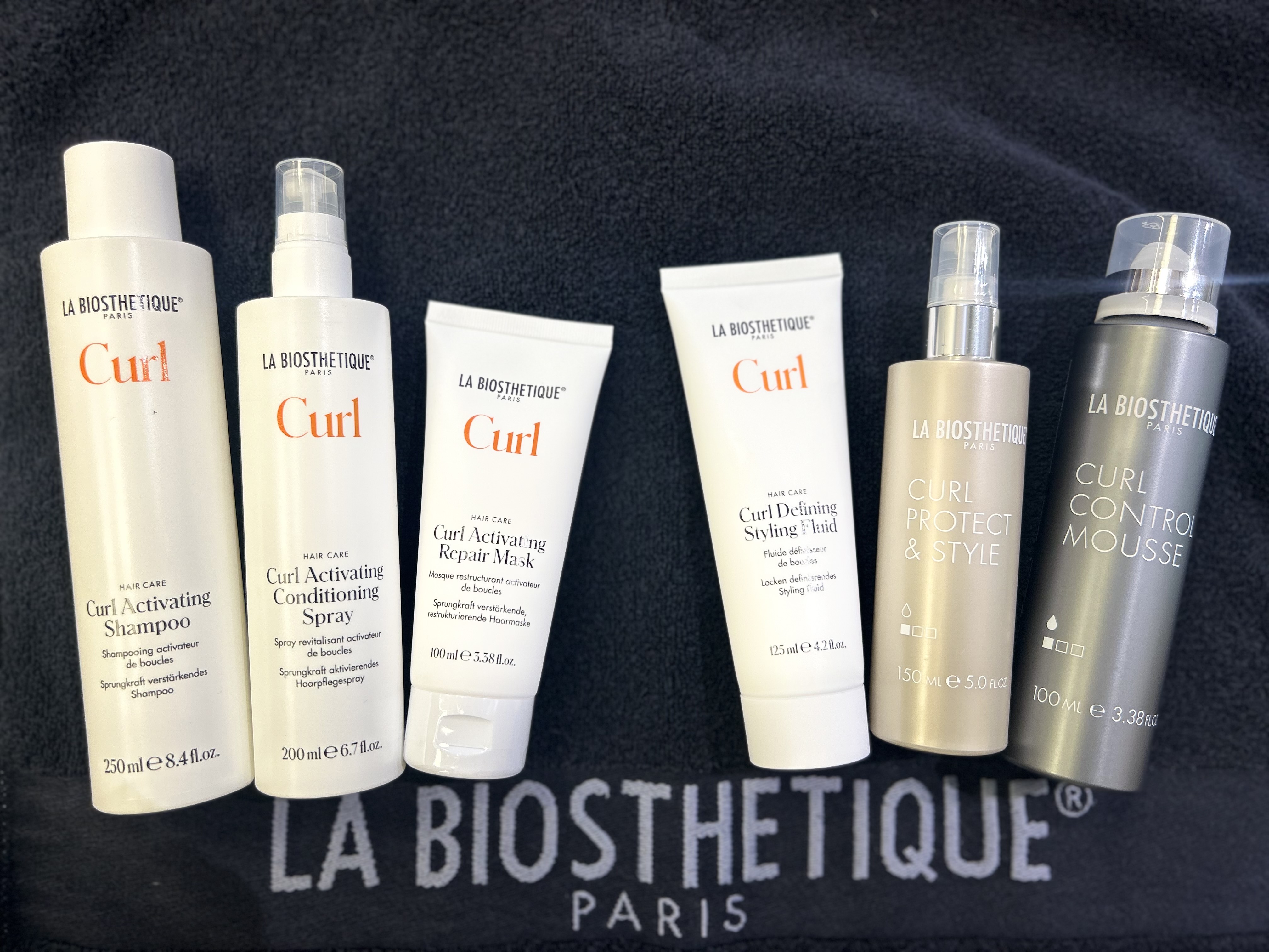 Lockige Pflegelinie...